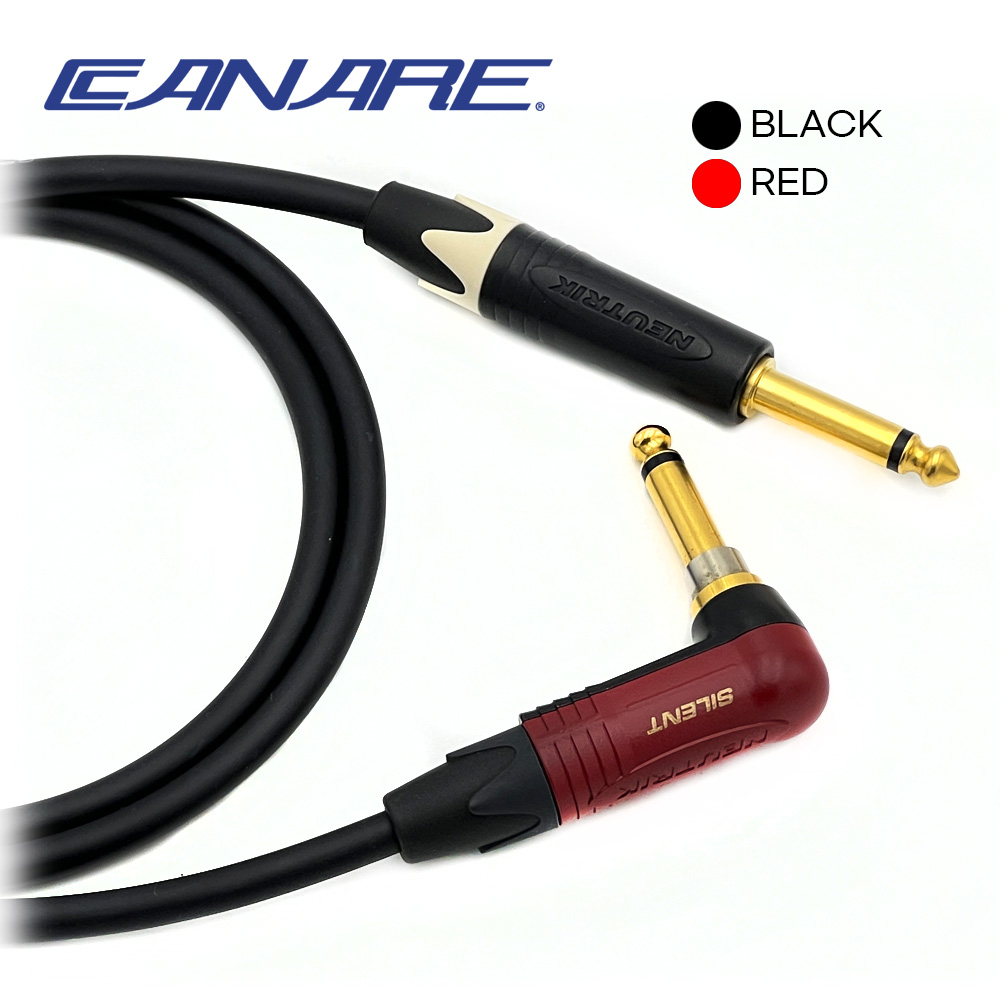 카나레GS6 뉴트릭 부싱 골드TS - 기역자사일런트 TS OFC무산소동 악기전용케이블