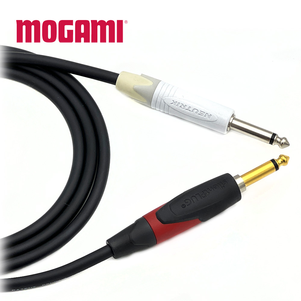 모가미2524 뉴트릭 화이트 TS - 사일런트 일자 TS 악기전용케이블