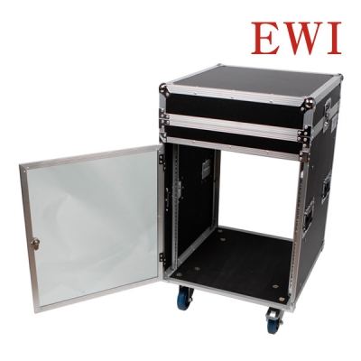 EWI CRD12U 상부믹서 거치형 이동랙케이스 아크릴도어