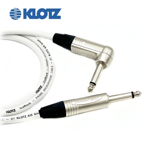 클로츠 IR206 뉴트릭 니켈 일자-기역자 TS 악기케이블