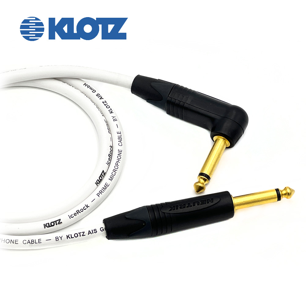 클로츠 IR206 뉴트릭 골드 일자-기역자 TS 악기케이블