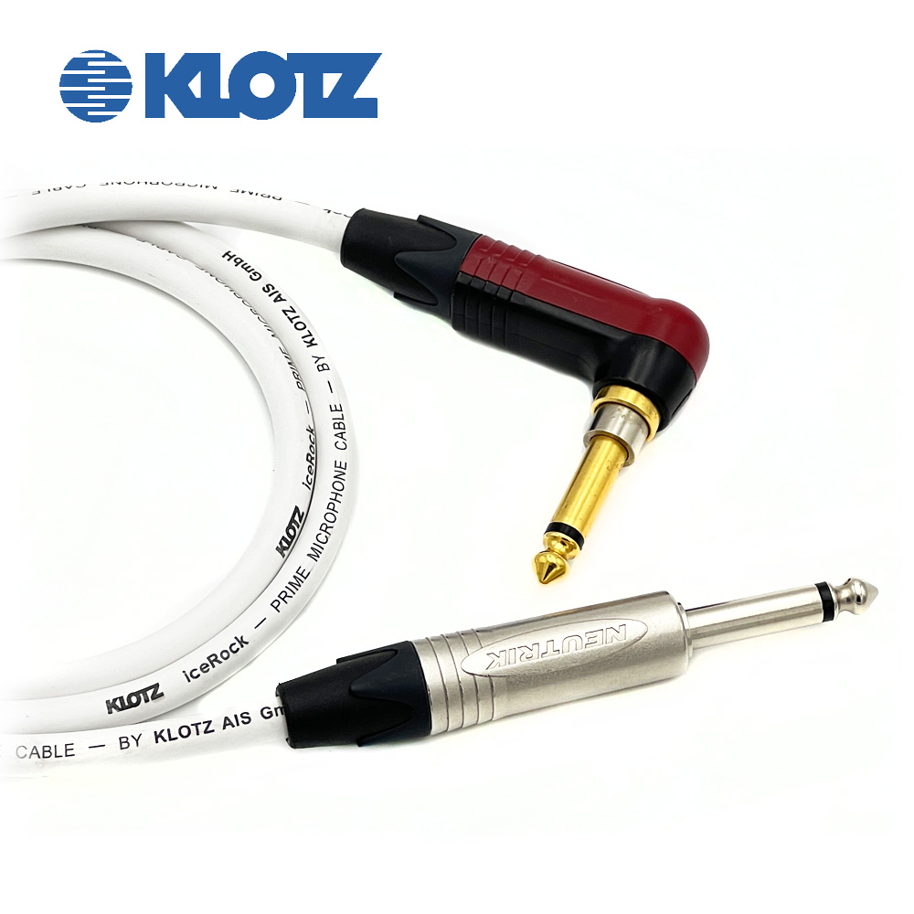 클로츠 IR206 뉴트릭 니켈 TS - 기역자 사일런트 TS 악기케이블