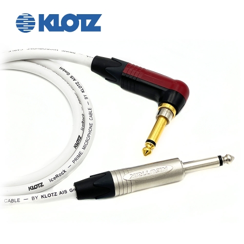 클로츠 IR206 뉴트릭 니켈 TS - 기역자 사일런트 TS 악기케이블