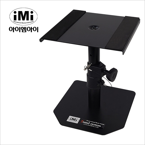 IMI 아이엠아이 MSSC-103 탁상용 모니터스피커스탠드 블랙 1개