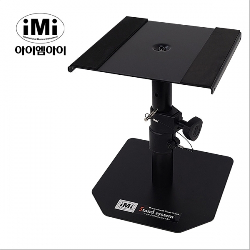 IMI 아이엠아이 MSSC-103 탁상용 모니터스피커스탠드 블랙 1개