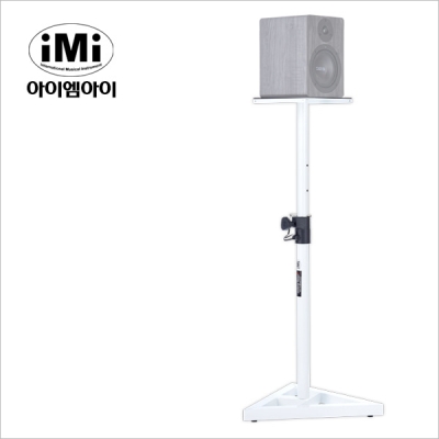 IMI 아이엠아이 MSSC-101W 모니터스피커스탠드 화이트 1개