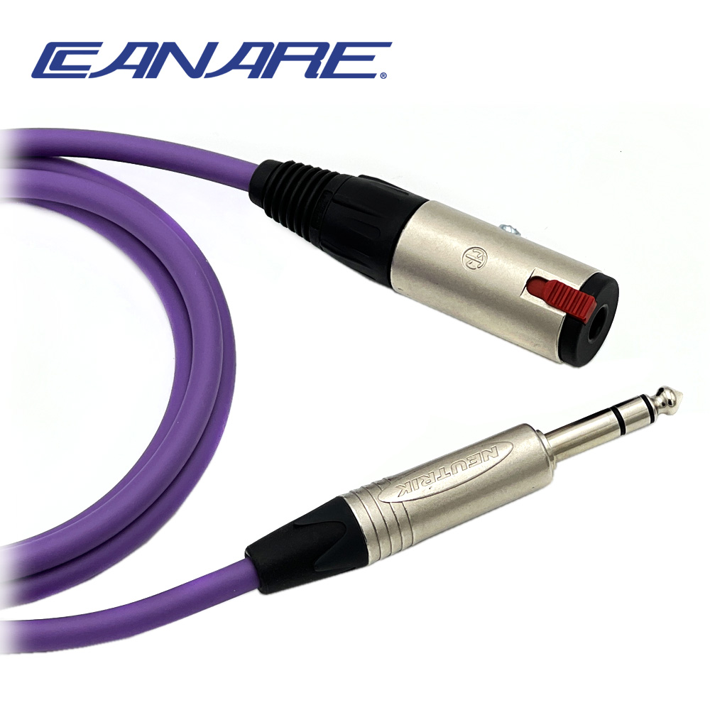 카나레 L-4E6S 퍼플 뉴트릭 니켈TRS - TRS(암) 연장케이블