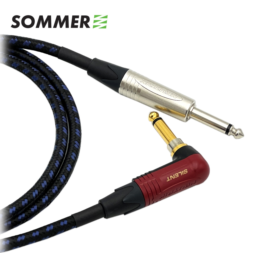 독일 좀머 SC CLASSIQUE 뉴트릭 니켈TS - 기역자 사일런트 TS 빈티지 기타케이블