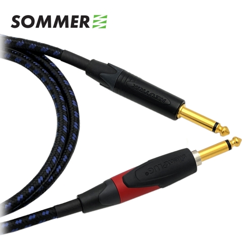 독일 좀머 SC CLASSIQUE 뉴트릭 골드 TS - 일자 사일런트 TS 빈티지 기타케이블