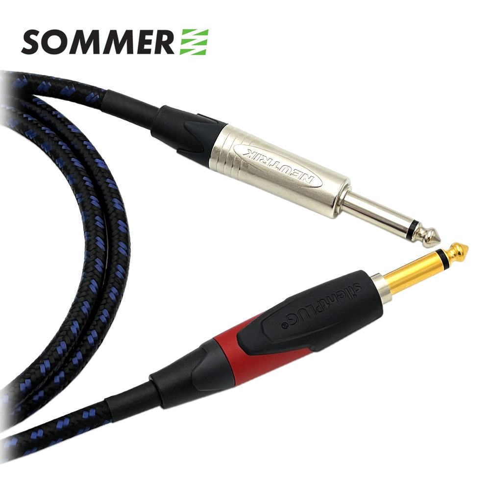 독일 좀머 SC CLASSIQUE 뉴트릭 니켈 TS - 일자 사일런트 TS 빈티지 기타케이블