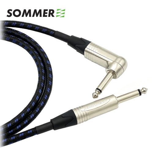 독일 좀머 SC CLASSIQUE 뉴트릭 니켈 일자-기역자 TS 빈티지 기타케이블