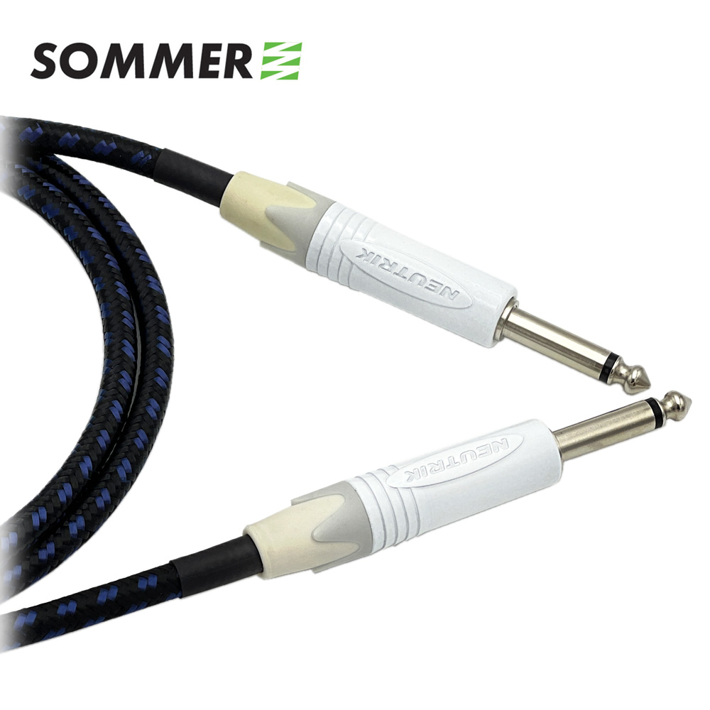 독일 좀머 SC CLASSIQUE 뉴트릭 양방향 화이트 TS 빈티지 기타케이블