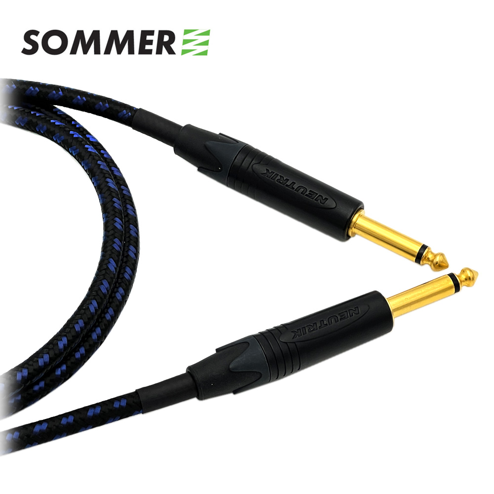 독일 좀머 SC CLASSIQUE 뉴트릭 양방향 골드 TS 빈티지 기타케이블