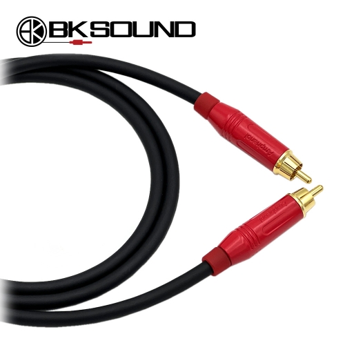 BK1010 암페놀 양방향 RCA 레드 오디오케이블