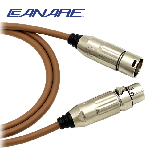 카나레 L-4E6S 브라운 스위치크래프트 양캐논 마이크케이블
