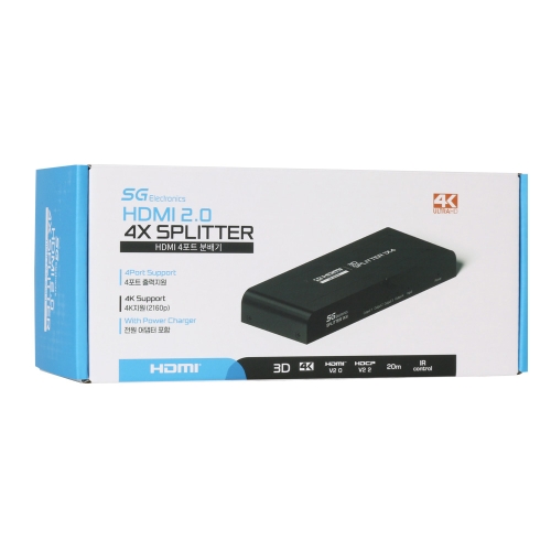 신길전자 SG-401NC HDMI 4분배기 4K지원