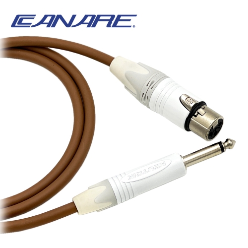카나레 L-4E6S 브라운 뉴트릭 화이트 캐논(암)-55TS 마이크케이블