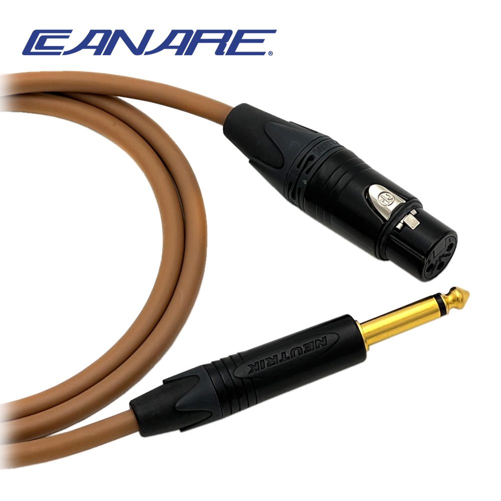 카나레 L-4E6S 브라운 뉴트릭 골드 캐논(암)-55TS 마이크케이블
