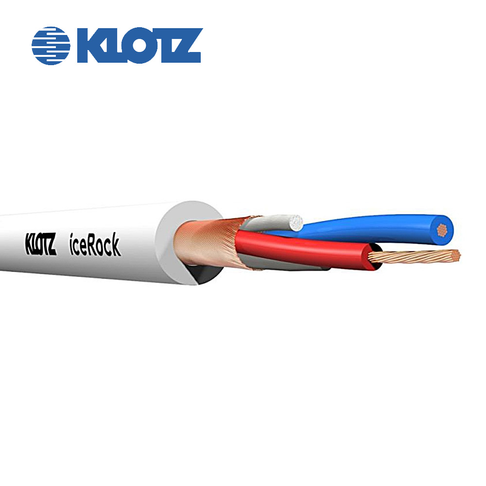 KLOTZ 클로츠 IR206 화이트 마이크케이블 미터단위 판매