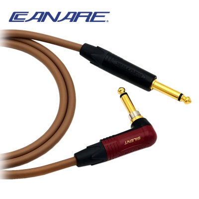 카나레 L-4E6S 브라운 뉴트릭 기역자사일런트 - 골드 TS 악기케이블