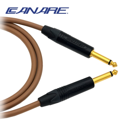 카나레 L-4E6S 브라운 뉴트릭 골드 양방향 55TS 악기케이블