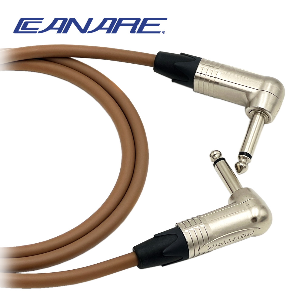 카나레 L-4E6S 브라운 뉴트릭 양방향 기역자 55TS 악기케이블