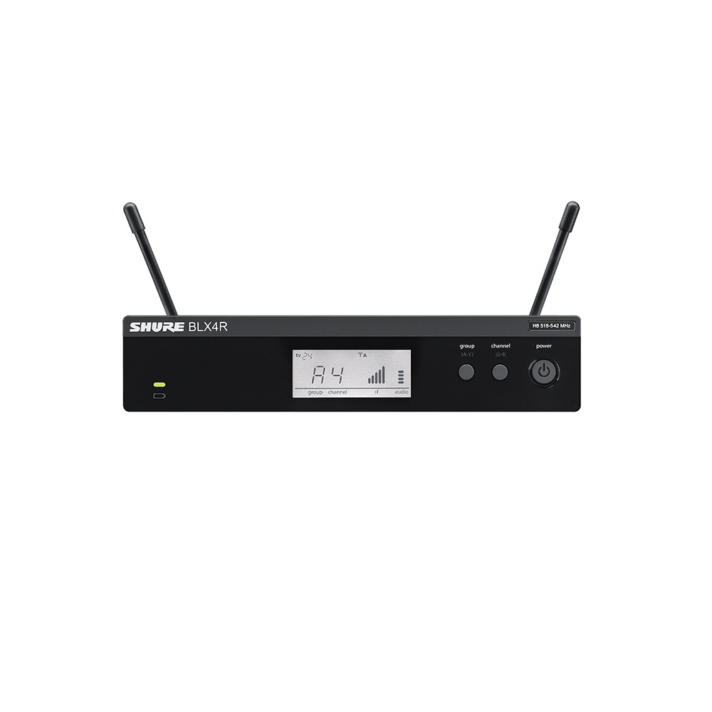 SHURE BLX4R 랙 장착형 싱글채널 수신기 단품