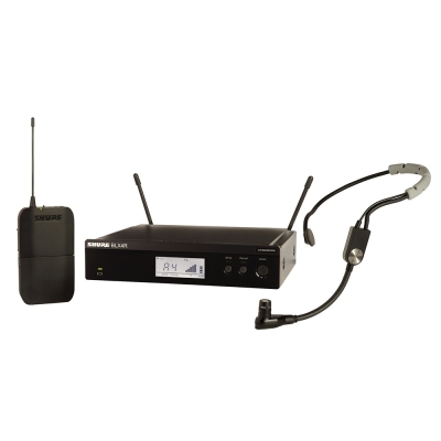 SHURE BLX14R/SM35 랙 장착형 무선헤드셋마이크 SET