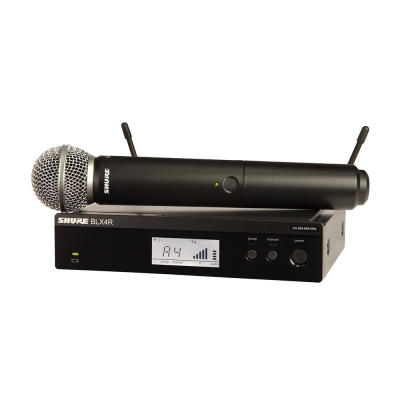 SHURE BLX24R/SM58 랙장착형 무선핸드 마이크 SET