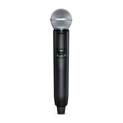 SHURE GLXD2+/SM58 무선핸드마이크 송신기 단품