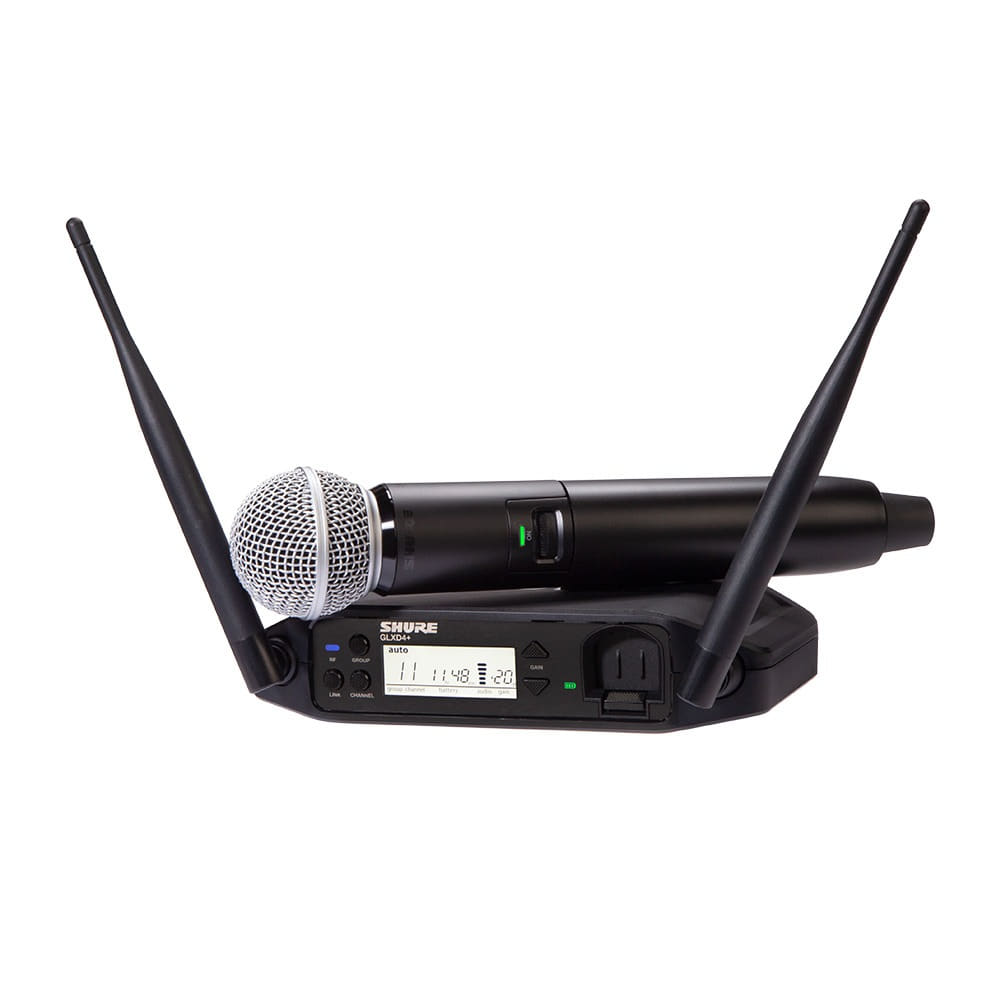 SHURE GLXD24+/SM58 무선핸드마이크 SET