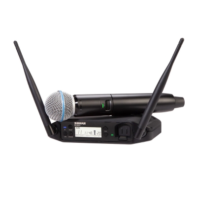 SHURE GLXD24+/BETA58 무선핸드마이크 SET