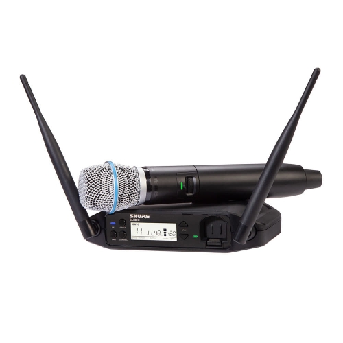 SHURE GLXD24+/BETA87A 무선핸드 마이크 SET
