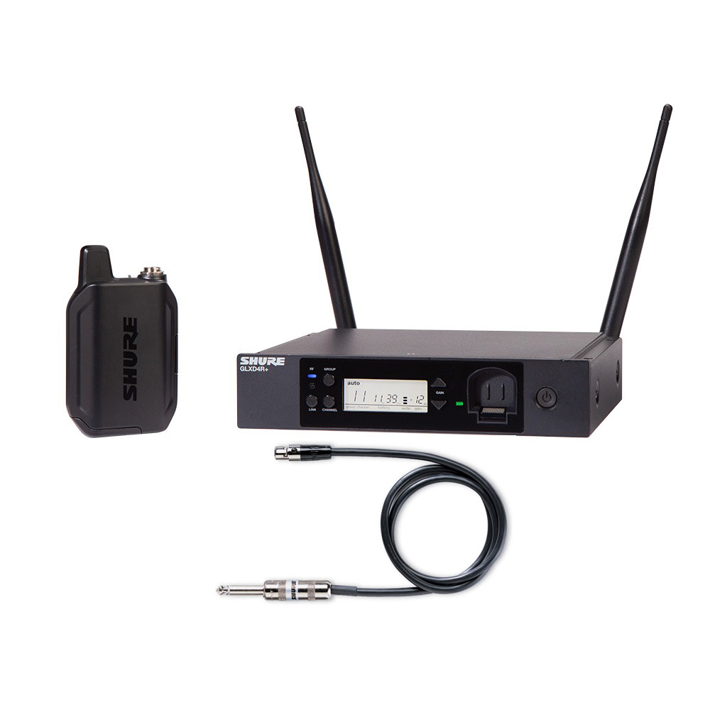 SHURE GLXD14R+/WA302 랙장착형 악기용 무선마이크 SET