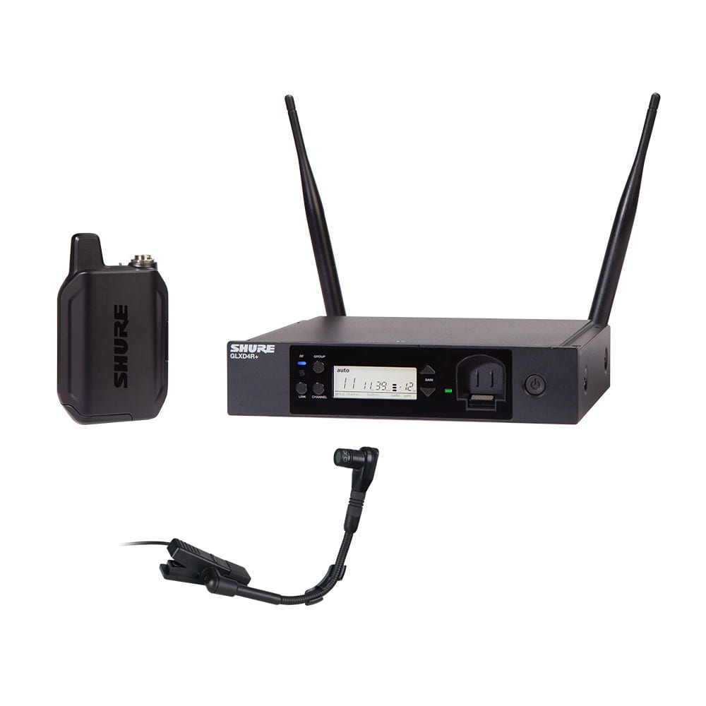 SHURE GLXD14R+/BETA98HC 랙장착형 무선 색소폰마이크 SET