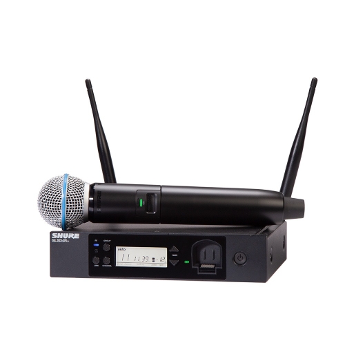 SHURE GLXD24R+/BETA58 랙장착형 무선 핸드마이크 SET