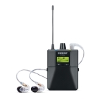 SHURE P3TRA215CL 슈어 무선인이어시스템 SE215-CL 인이어 포함