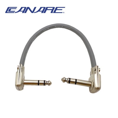 카나레 L-4E6ATG 무산소동 스퀘어 양방향 기역자 TRS 패치케이블