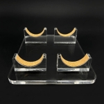 BKSOUND 유,무선마이크 겸용 2구 아크릴 마이크거치대