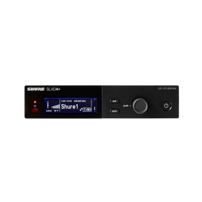 SHURE SLXD4+ 싱글채널 디지털무선 수신기 단품