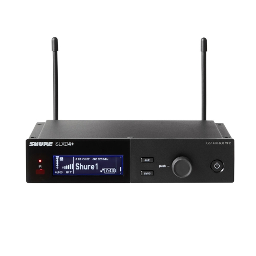 SHURE SLXD4+ 싱글채널 디지털무선 수신기 단품