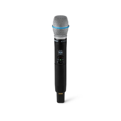 SHURE SLXD2+/BETA87A 싱글채널 디지털무선 핸드헬드송신기 단품