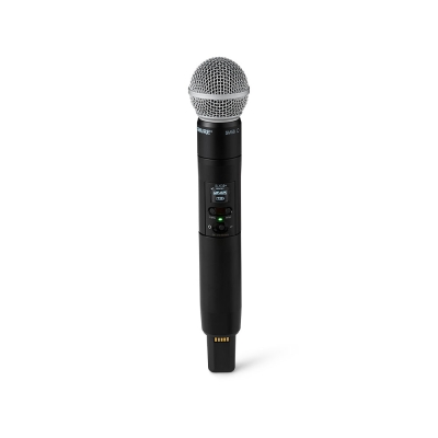SHURE SLXD2+/SM58 싱글채널 디지털무선 핸드헬드송신기 단품