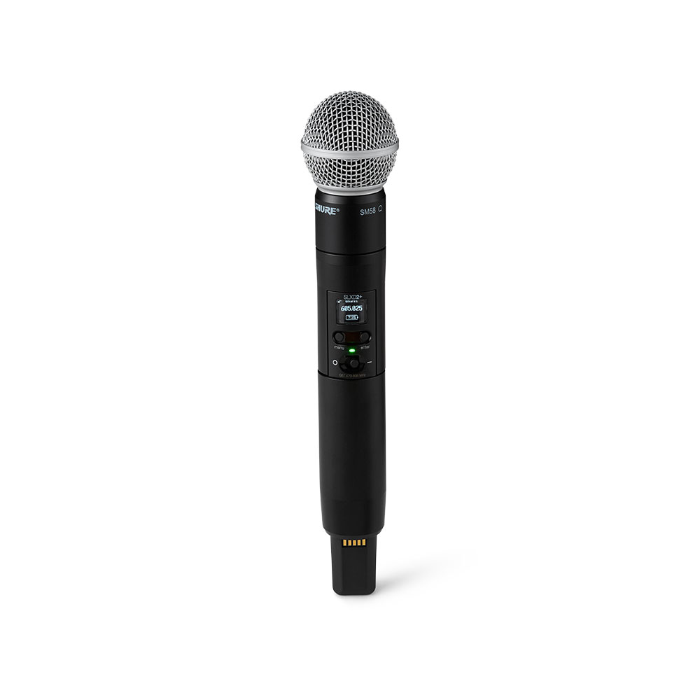 SHURE SLXD2+/SM58 싱글채널 디지털무선 핸드헬드송신기 단품