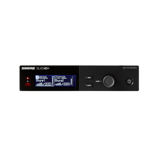 SHURE SLXD4D+ 듀얼채널 무선수신기 단품