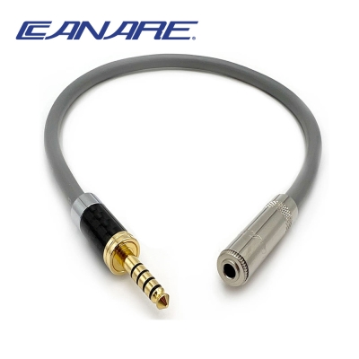 [CUSTOM] 카나레 무산소동 L-4E6ATG 4.4mm(수) - 리안 RCA(암) DAC 변환케이블