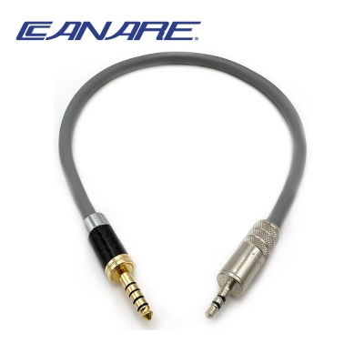[CUSTOM] 카나레 무산소동 L-4E6ATG 4.4mm(수) - 스위치크래프트 3.5mm(수) DAC 변환케이블
