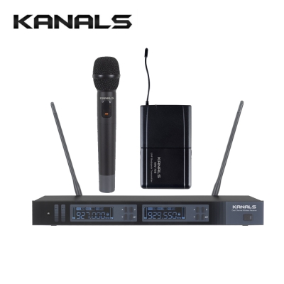 KANALS MW-720 카날스 전문가용 2채널 무선마이크시스템