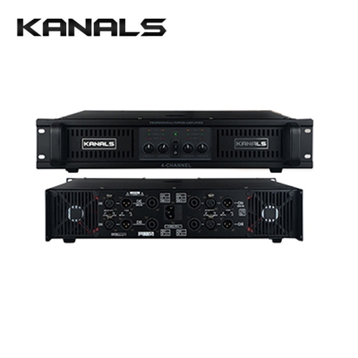 KANALS BK4-4800 전문가용 4채널 파워앰프(4옴 1200W)
