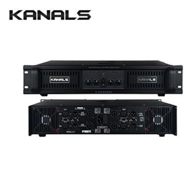 KANALS BK4-3600 전문가용 4채널 파워앰프 (4옴 900W)